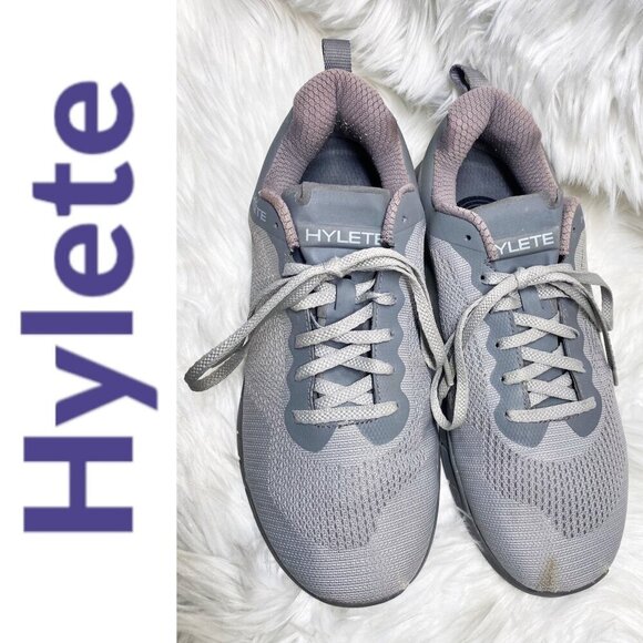 HYLETE CIRCUIT II Cross Training Sneakers 4MM Insole Gray Knit Vibram Sole Men 9 - Picture 9 of 15